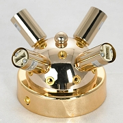 Люстра Lussole Davie LSP-8781 цвет плафона/подвески Прозрачный, цвет арматуры Золото-2