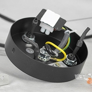 Люстра Lussole Fishers LSP-8797 цвет плафона/подвески Оранжевый, цвет арматуры Черный-6