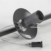 Люстра на штанге Lussole Fishers LSP-8798 цвет черный-3
