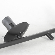 Люстра на штанге Lussole Fishers LSP-8798 цвет черный-4