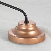 Люстра Lussole Fishers LSP-8800 цвет плафона/подвески Оранжевый, цвет арматуры Бронза, Черный-4