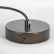 Люстра Lussole Downey LSP-8805 цвет плафона/подвески Серый, цвет арматуры Коричневый-5