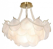 Люстра на штанге Lussole Hesperia LSP-8835 цвет золото