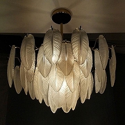 Люстра на штанге Lussole Hesperia LSP-8839 цвет золото-2