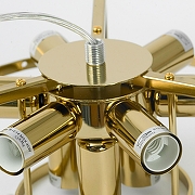 Люстра на штанге Lussole Hesperia LSP-8839 цвет золото-10