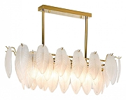 Люстра на штанге Lussole Hesperia LSP-8840 цвет золото-1