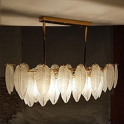 Люстра на штанге Lussole Hesperia LSP-8840 цвет золото-3