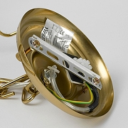 Люстра Lussole Hesperia LSP-8841 цвет плафона/подвески Белый, цвет арматуры Золото-9