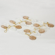 Люстра Lussole Mesa LSP-8850 цвет плафона/подвески Прозрачный, цвет арматуры Золото-3