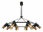 Люстра LGO LSP-8885 LSP-8885 цвет плафона/подвески Бронза, Черный, цвет арматуры Черный-1