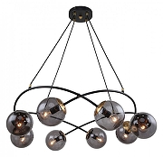 Люстра Lussole LSP-8889 LSP-8892 цвет плафона/подвески Серый, цвет арматуры Бронза, Черный-1