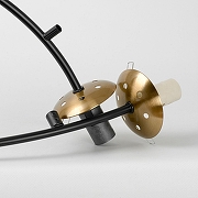 Люстра Lussole LSP-8889 LSP-8892 цвет плафона/подвески Серый, цвет арматуры Бронза, Черный-4