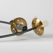 Люстра Lussole LSP-8889 LSP-8892 цвет плафона/подвески Серый, цвет арматуры Бронза, Черный-5