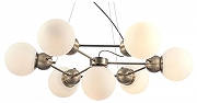 Люстра Lussole LSP-889 LSP-8899 цвет плафона/подвески Белый, цвет арматуры Бронза