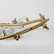 Люстра Lussole Fayette LSP-8908 цвет плафона/подвески Белый, Золото, цвет арматуры Золото-5