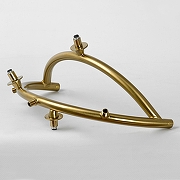 Люстра Lussole Fayette LSP-8908 цвет плафона/подвески Белый, Золото, цвет арматуры Золото-7