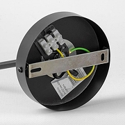 Люстра на штанге Lussole LSP-891 LSP-8914 цвет черный-3