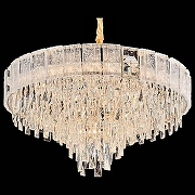 Люстра Lussole Napa LSP-8926 цвет плафона/подвески Прозрачный, цвет арматуры Золото