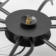 Люстра Lussole Blubber LSP-8937 цвет плафона/подвески Белый, цвет арматуры Черный-4