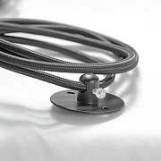 Люстра Lussole Lincoln LSP-8945 цвет плафона/подвески Серый, цвет арматуры Черный-5