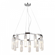 Люстра Lussole Karnes LSP-8977 цвет плафона/подвески Прозрачный, цвет арматуры Хром-2