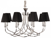 Люстра Abrasax Anke MA03886C-008 цвет плафона/подвески Черный, цвет арматуры Хром