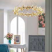 Люстра Imperiumloft MARIOLA mariola01 цвет плафона/подвески Прозрачный, цвет арматуры Латунь-2