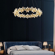 Люстра Imperiumloft MARIOLA mariola01 цвет плафона/подвески Прозрачный, цвет арматуры Латунь-4