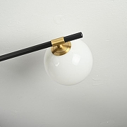 Люстра Imperiumloft MARYON maryon01 цвет плафона/подвески Белый, цвет арматуры Латунь, Черный-7