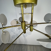Люстра Imperiumloft MATISSE matisse-b цвет плафона/подвески Белый, цвет арматуры Золото-8