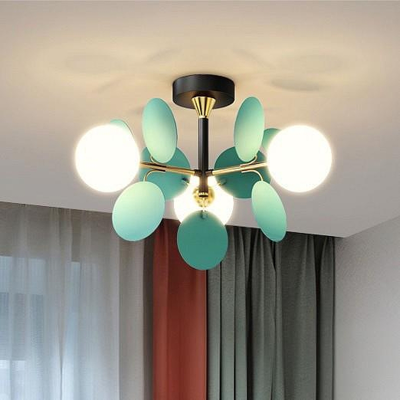Люстра на штанге Imperiumloft MATISSE matisse-blue01 