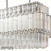Люстра iLamp Destiny MD0267-14 цвет плафона/подвески Прозрачный, цвет арматуры Хром-3
