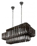 Люстра iLamp Destiny MD0267-14A цвет плафона/подвески Дымчатый, цвет арматуры Хром-1