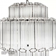 Люстра iLamp Destiny MD0267-4A цвет плафона/подвески Прозрачный, цвет арматуры Хром-4