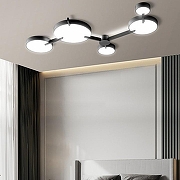 Люстра Imperiumloft MIDA MIDA01 цвет плафона/подвески Белый, Черный, цвет арматуры Черный-4