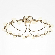 Люстра Maytoni Tessara MOD081CL-L48G3K цвет плафона/подвески Белый, цвет арматуры Золото