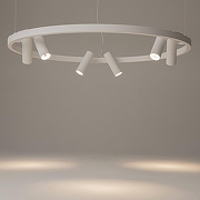 Люстра Maytoni Halo MOD102PL-L42WK цвет плафона/подвески Белый, цвет арматуры Белый-3