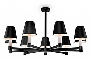 Люстра на штанге Maytoni Tet-a-tet MOD104PL-09B цвет плафона/подвески Черный, цвет арматуры Черный