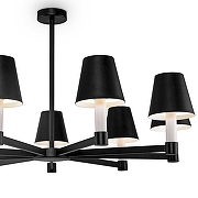 Люстра на штанге Maytoni Tet-a-tet MOD104PL-09B цвет плафона/подвески Черный, цвет арматуры Черный-1