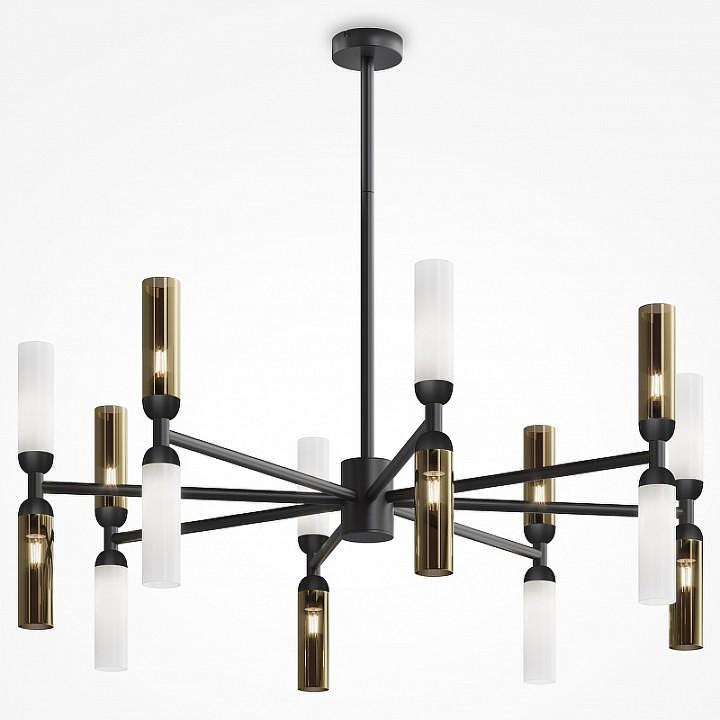 Люстра на штанге Maytoni Memory MOD177PL-16G 