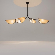 Люстра на штанге Maytoni Organ1c MOD225PL-04B цвет черный-3