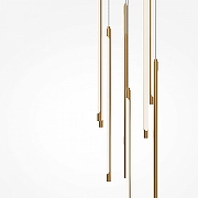 Люстра Maytoni L1ght st1ck MOD236PL-L54BS3K цвет плафона/подвески Белый, Латунь, цвет арматуры Латунь-2
