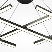 Люстра Maytoni Halo MOD244PL-L50BK цвет плафона/подвески Белый, Черный, цвет арматуры Черный-4