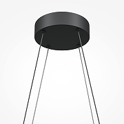 Люстра Maytoni Halo MOD244PL-L50BK цвет плафона/подвески Белый, Черный, цвет арматуры Черный-6