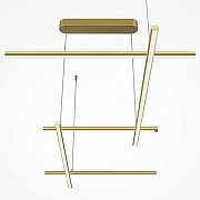 Люстра Maytoni Rad1ance MOD278PL-L50G3K цвет плафона/подвески Золото, цвет арматуры Золото