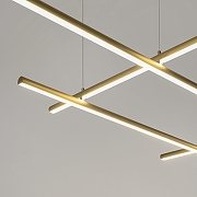Люстра Maytoni Rad1ance MOD278PL-L86G3K1 цвет плафона/подвески Золото, цвет арматуры Золото-8