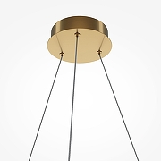 Люстра Maytoni Breeze MOD281PL-L45BS3K цвет плафона/подвески Прозрачный, цвет арматуры Латунь-3