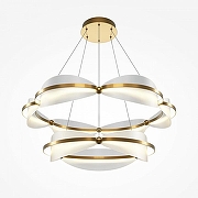 Люстра Maytoni Breeze MOD281PL-L80BS3K цвет плафона/подвески Прозрачный, цвет арматуры Латунь-1