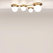 Люстра Maytoni Star sky MOD291CL-04BS цвет плафона/подвески Белый, цвет арматуры Латунь-2