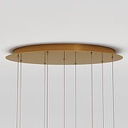 Люстра Maytoni Sapph1re MOD293PL-L56BS3K цвет плафона/подвески Прозрачный, цвет арматуры Латунь-4